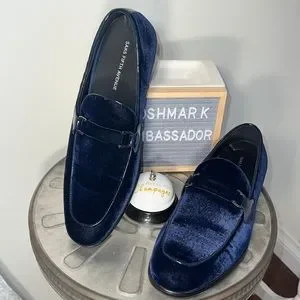 Saks Fifth Avenue | Shoes | Saks Fifth Avenue Blue Velvet  display picture 2